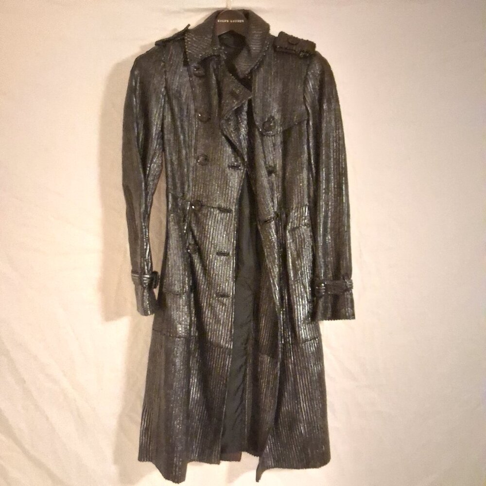 Burberry Prorsum Leather coat Pristine condition size US 4/ IT 38